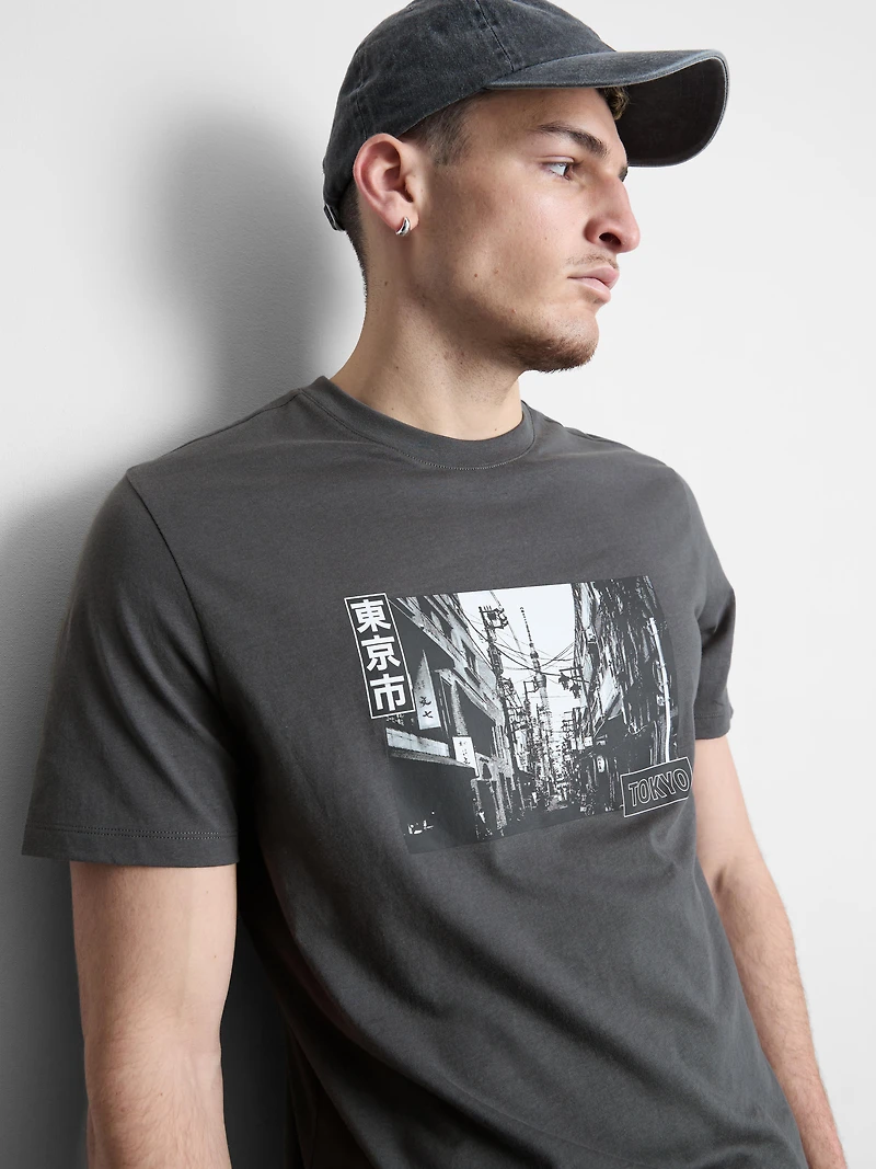 Tokyo Street Graphic T-Shirt