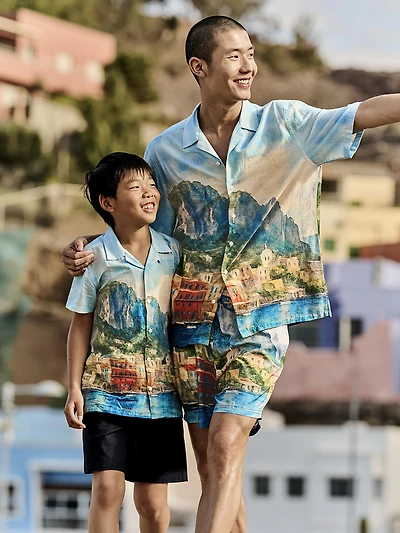 7-15yrs | Scenic Print Shirt