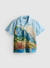 7-15yrs | Scenic Print Shirt