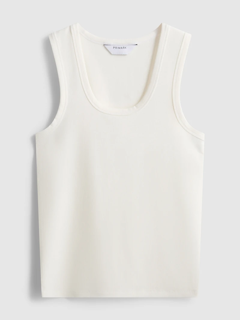 Scoopneck Racerback Tank Top