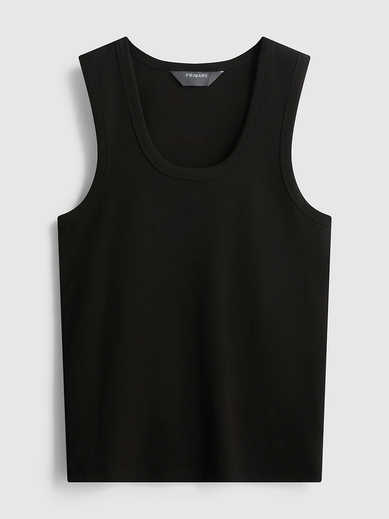 Scoopneck Racerback Tank Top