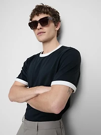 Short Sleeve Ringer T-Shirt