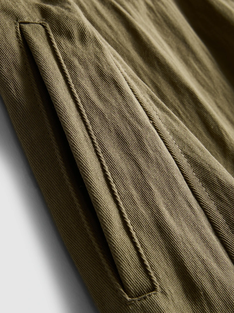 Paula Echevarría Textured Barrel-Leg Pants