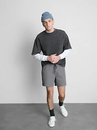 Long Sleeve Washed T-Shirt