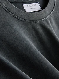 Long Sleeve Washed T-Shirt