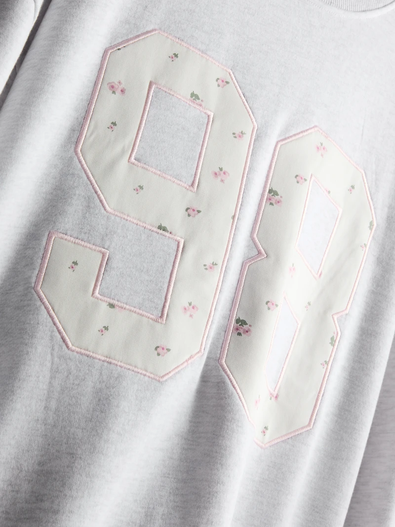 Oversized 98 Ditsy Floral Sweatshirt