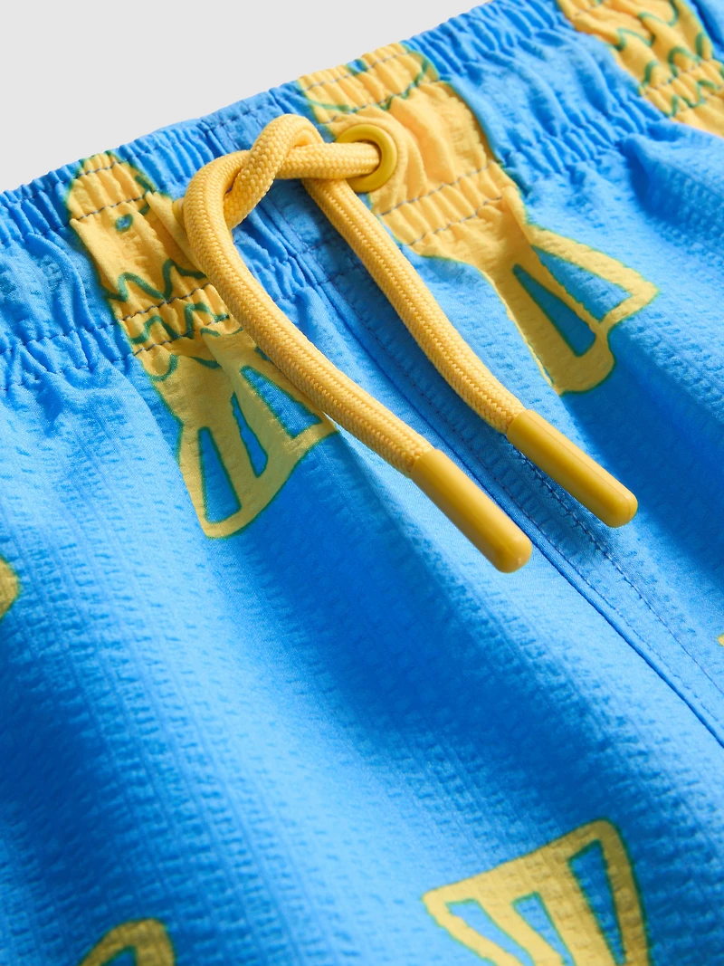 1.5-9yrs | Fish Graphic Swim Shorts