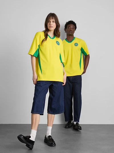 Brazil Short Sleeve Mesh T-Shirt