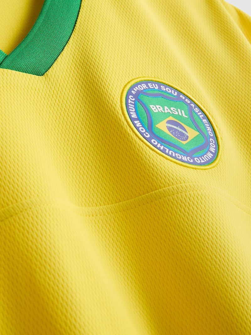 Brazil Short Sleeve Mesh T-Shirt