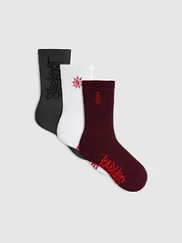 3pk Slipknot Socks