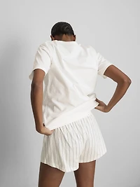 The Devil Wears Prada Cotton Embossed Shorty Pajamas