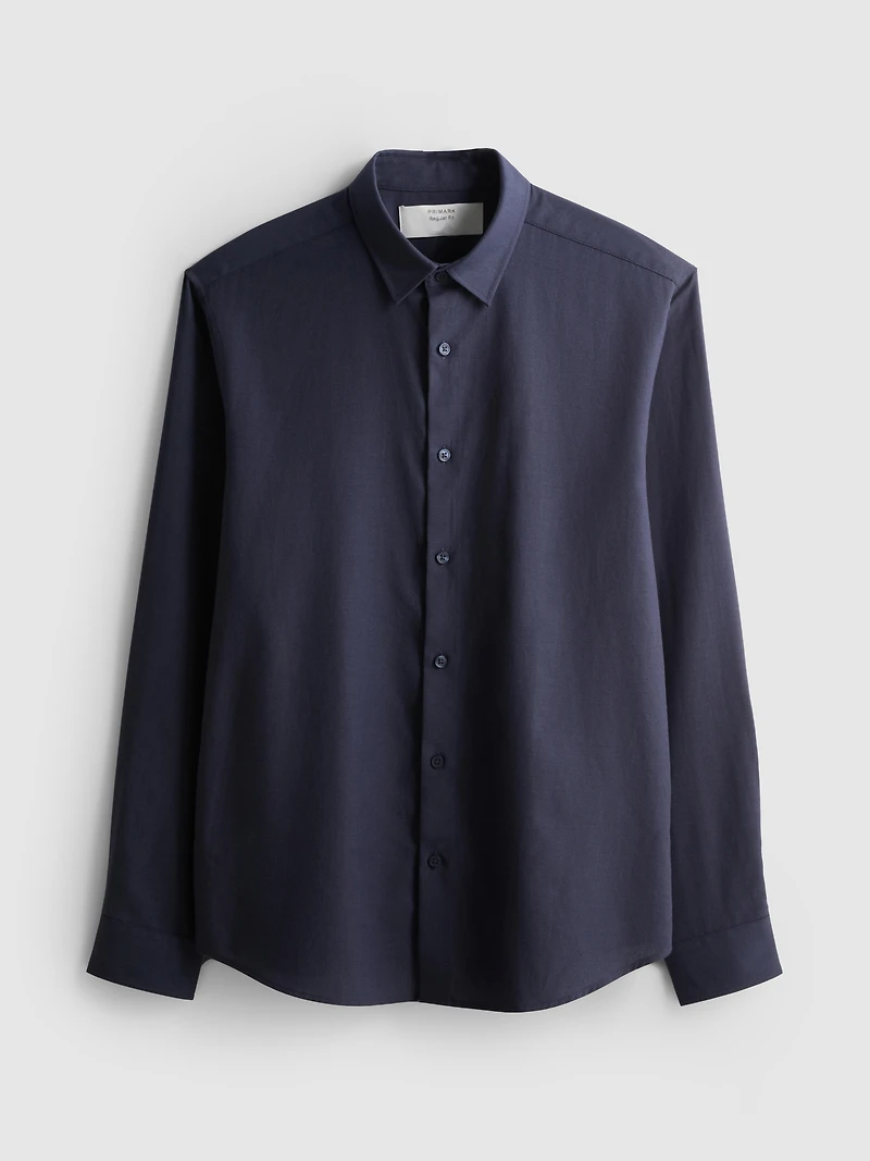 Textured Oxford Shirt