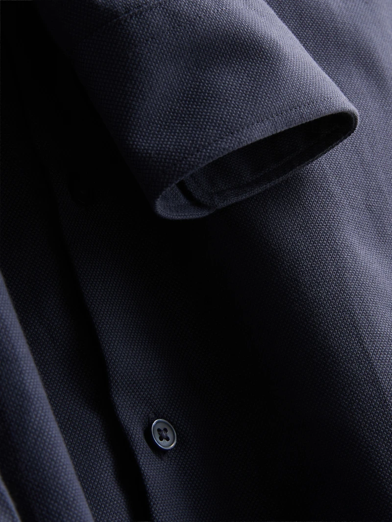 Textured Oxford Shirt