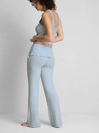 Love To Lounge Ribbed Striped Pajama Bottoms