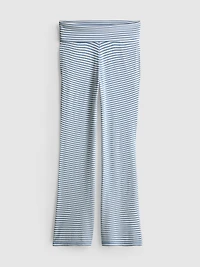 Love To Lounge Ribbed Striped Pajama Bottoms