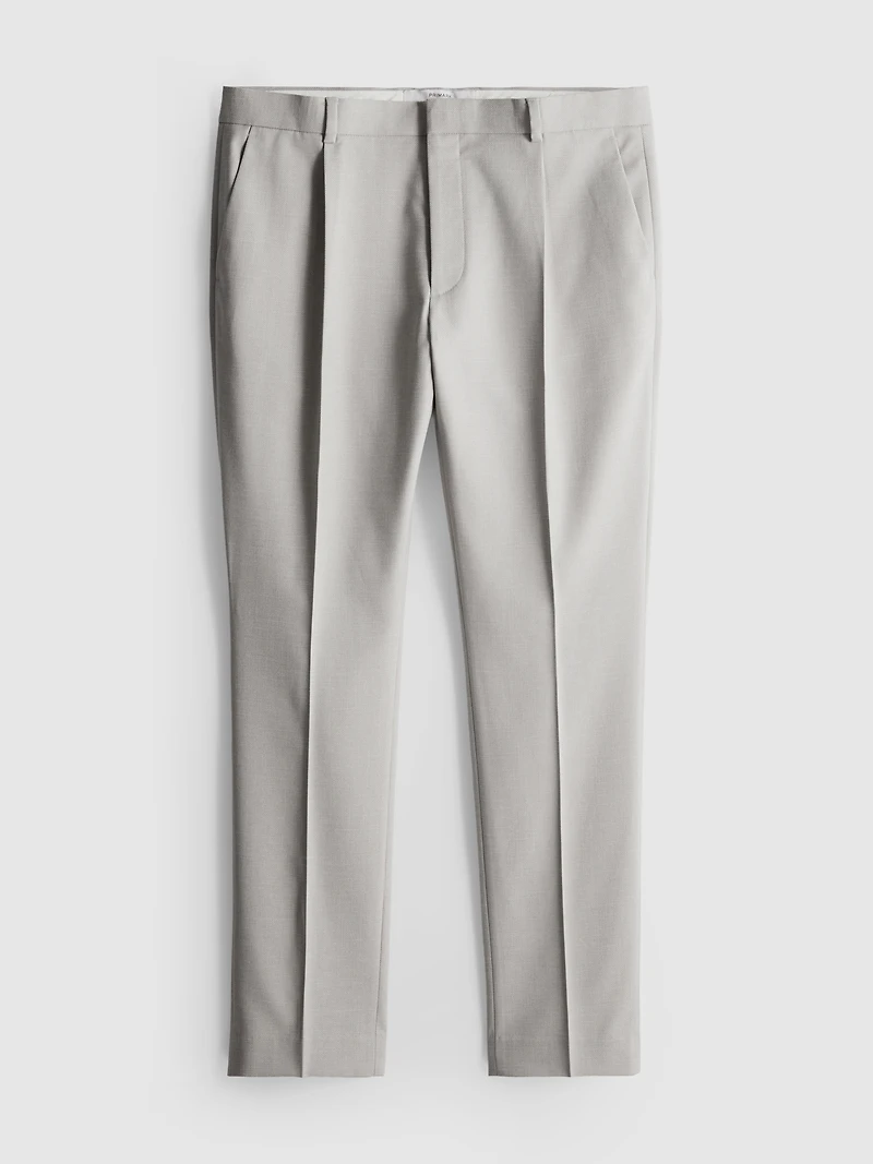 Slim Fit Dobby Texture Suit Pants