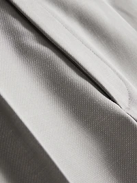 Slim Fit Dobby Texture Suit Pants