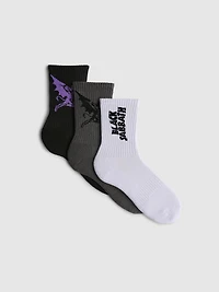 3pk Black Sabbath Socks