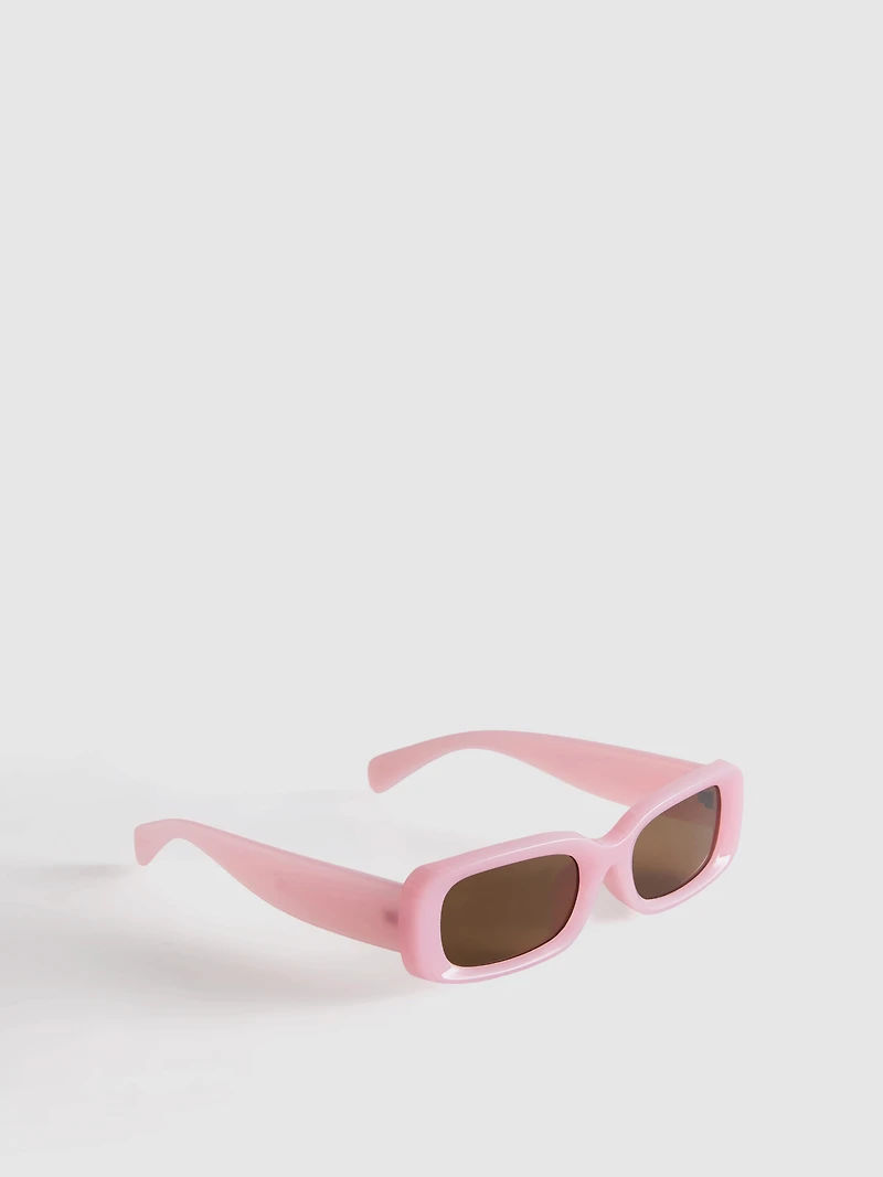 Slim Rectangle Sunglasses