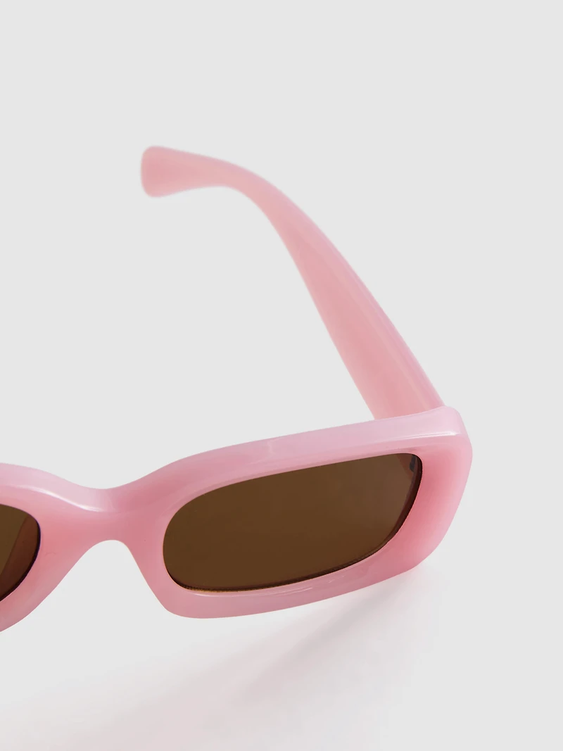 Slim Rectangle Sunglasses