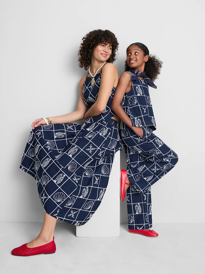 7-15yrs | Embroidered Pants