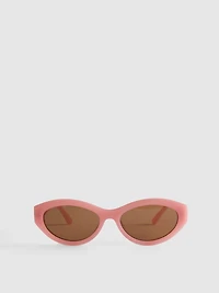 Oval Frame Sunglasses