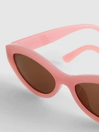Oval Frame Sunglasses
