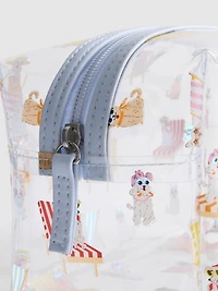 Clear Dog Makeup Bag