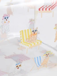 Clear Dog Makeup Bag