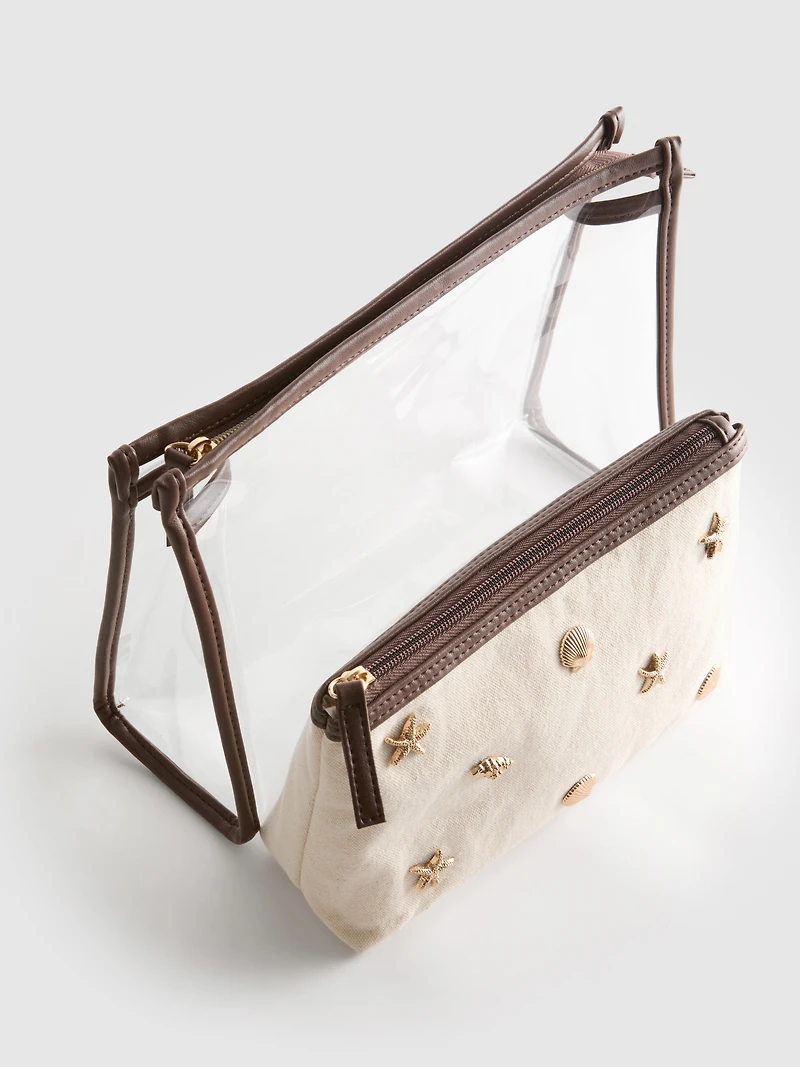 2-Piece Wash Bag Set