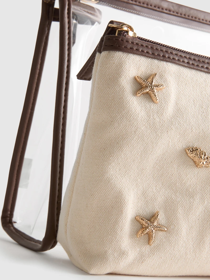 2-Piece Wash Bag Set