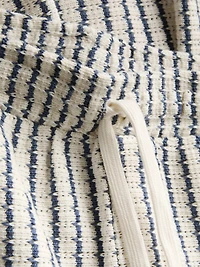 7-15yrs | Stripe Knit Shirt and Shorts Set