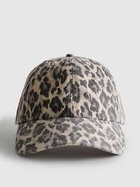 Leopard Print Baseball Cap