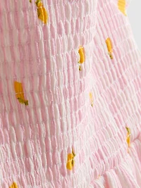 1.5-9yrs | Lemon Print Smock Dress