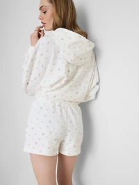 Cotton Rich Relaxed Floral Shorts