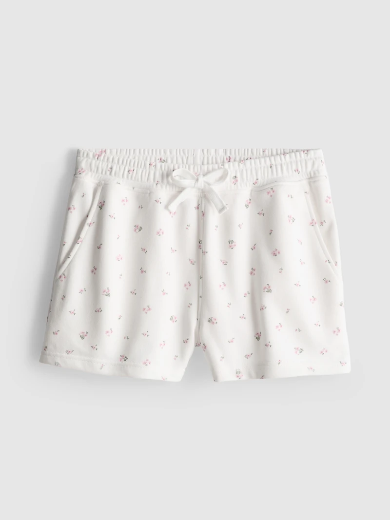 Cotton Rich Relaxed Floral Shorts