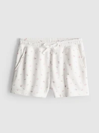 Cotton Rich Relaxed Floral Shorts