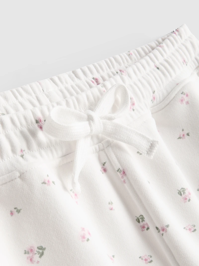 Cotton Rich Relaxed Floral Shorts