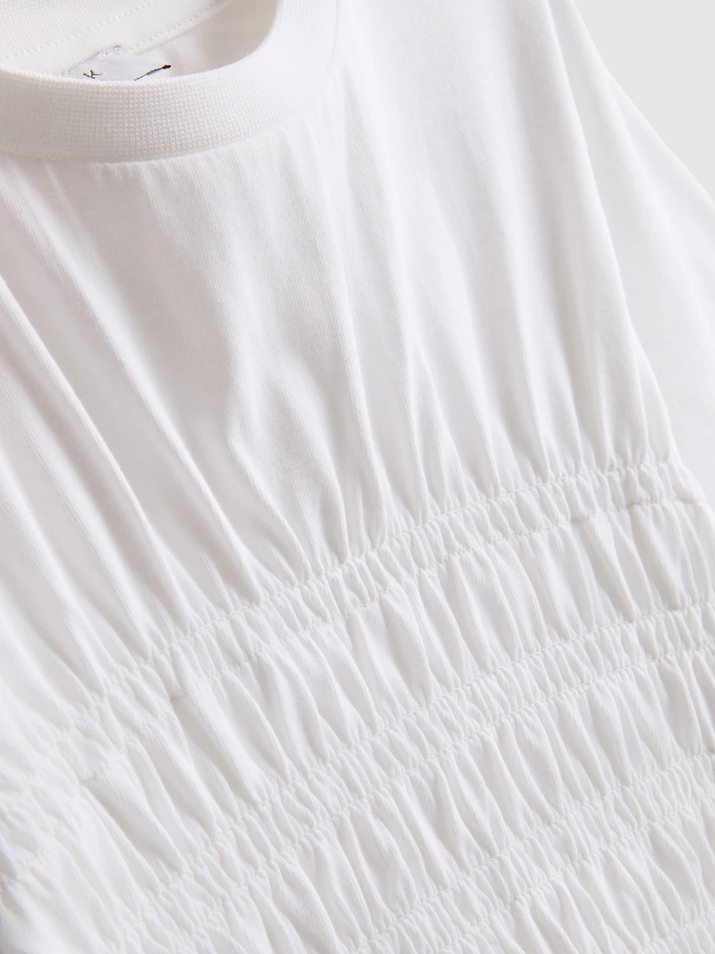 7-15yrs | Shirred Peplum T-Shirt