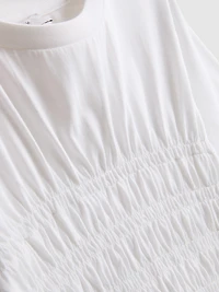 7-15yrs | Shirred Peplum T-Shirt