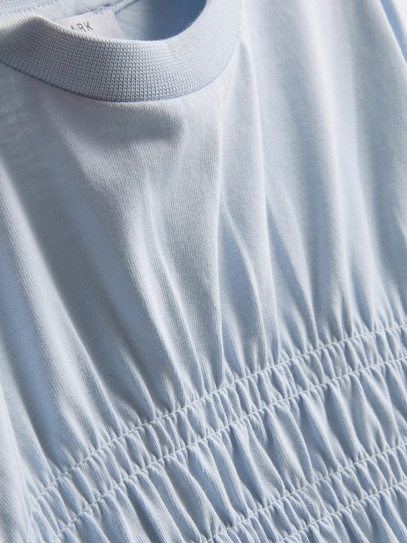 7-15yrs | Shirred Peplum T-Shirt