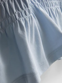 7-15yrs | Shirred Peplum T-Shirt
