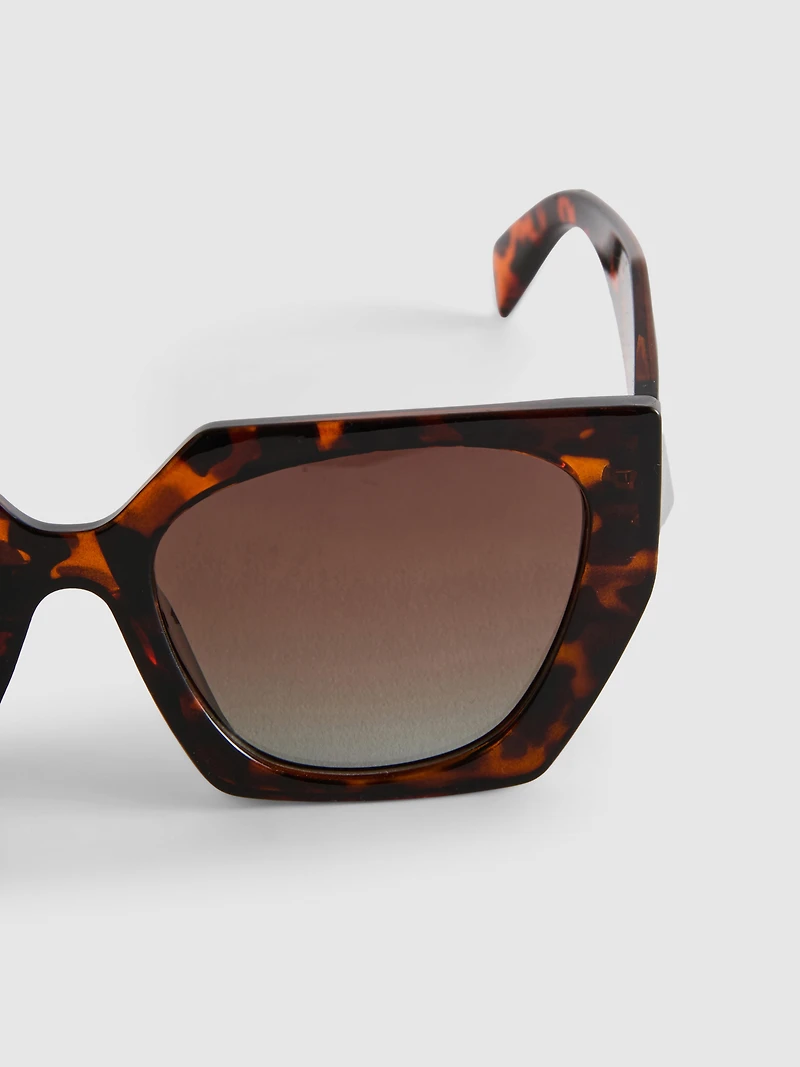 Angular Square Sunglasses