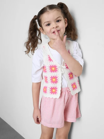1.5-9yrs | Seersucker Shorts