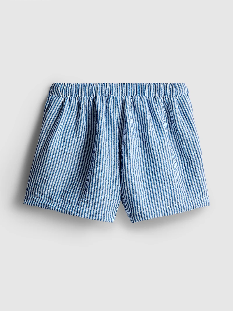 1.5-9yrs | Seersucker Shorts