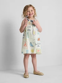 1.5-9yrs | Printed Dress