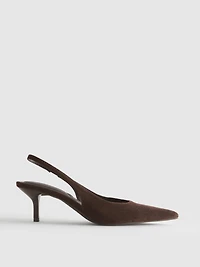 By Coleen Slingback Court Heels