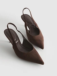 By Coleen Slingback Court Heels
