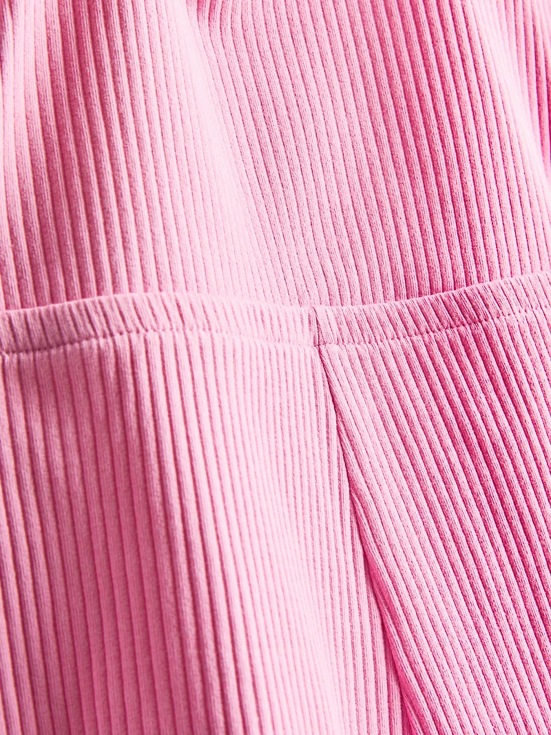 1.5-9yrs | Ribbed Playsuit
