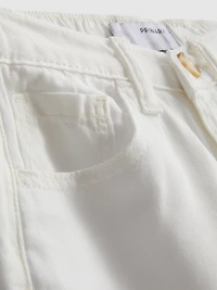 1.5-9yrs | Embroidered Denim Shorts